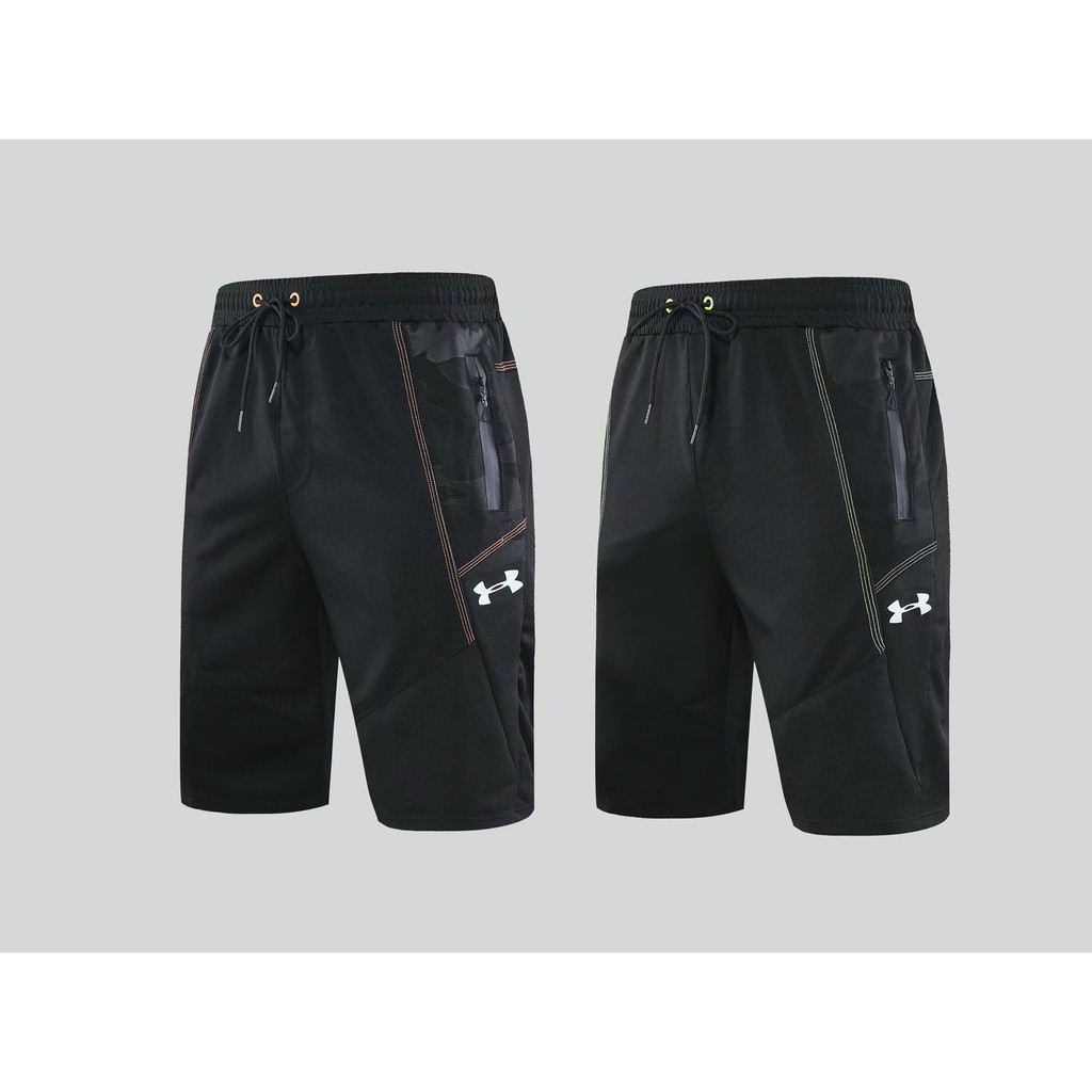 under armour zip shorts