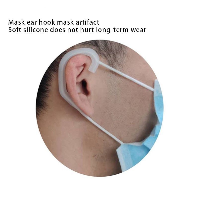 Mask Ear Hook High Quality Silicone Ear Fix (1 pair) | Shopee Malaysia