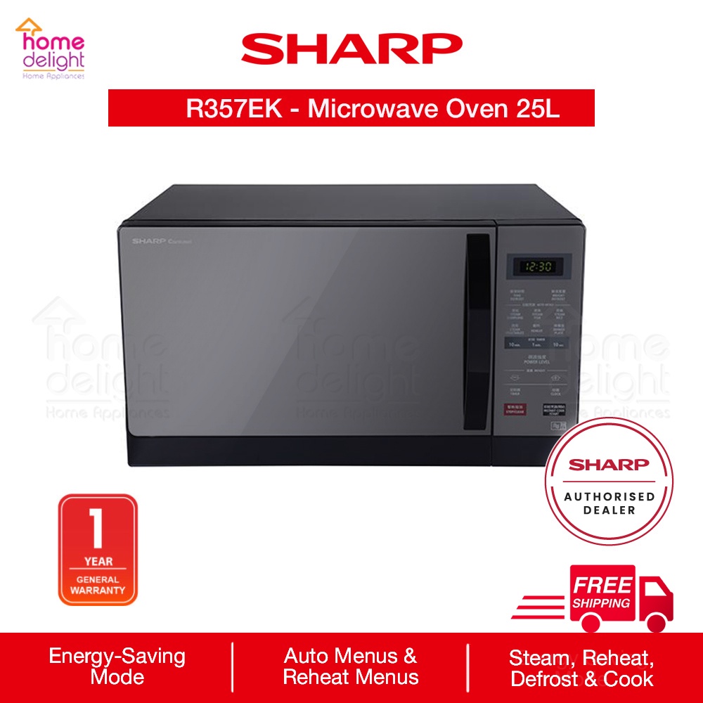 Sharp Microwave Oven 25L [ R357EK ] Shopee Malaysia