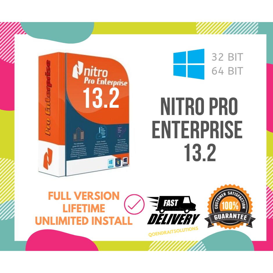 2020 Nitro Pdf Pro Enterprise 13 Lifetime Full Version Shopee Malaysia