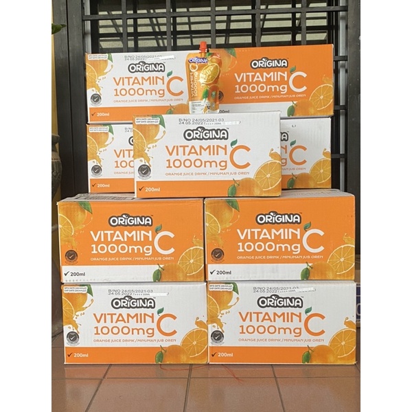 ORIGINA Vitamin C 1000mg (24pouches x 200ml) Shopee Malaysia