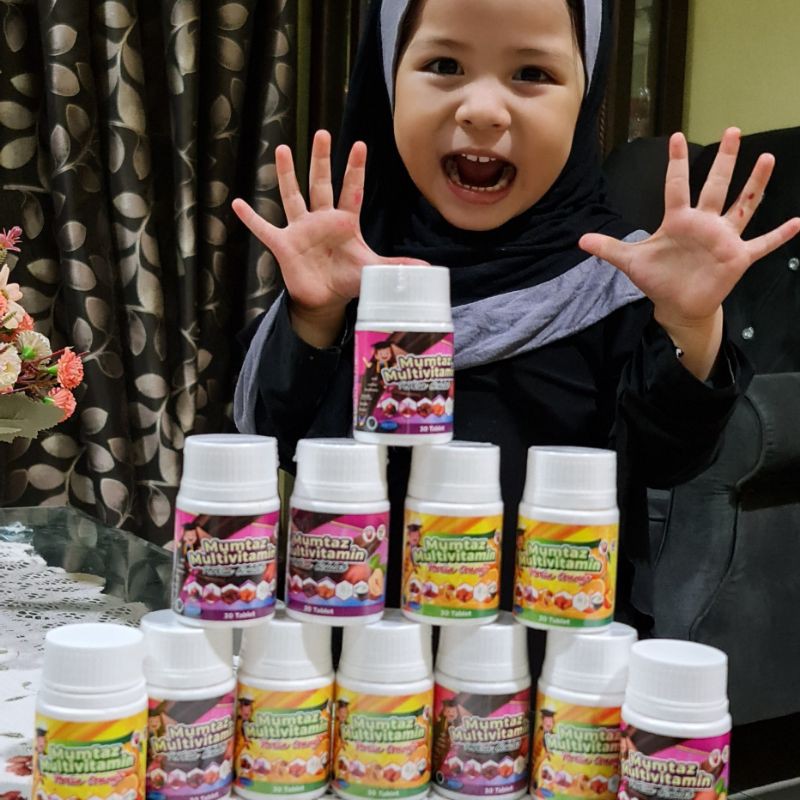 [VITAMIN C] MUMTAZ MULTIVITAMIN SELERA MAKAN DAN MINDA