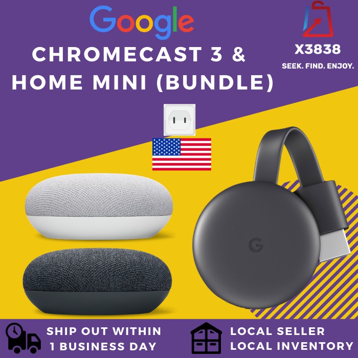 google home mini and chromecast bundle amazon