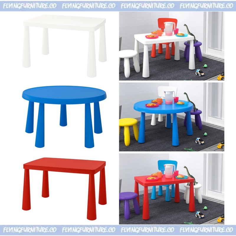 IKEA 💯 MAMMUT Childrenu0027s Table  Meja Belajar Budak  Meja 