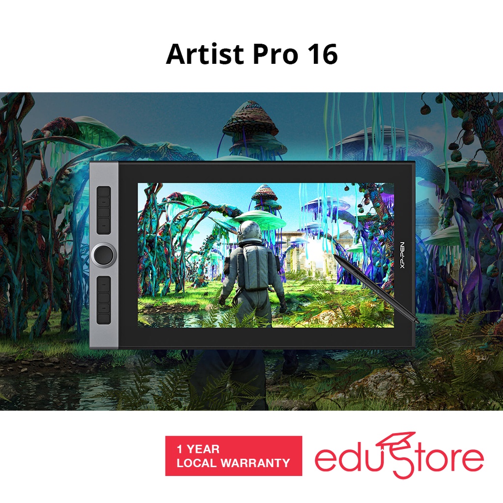 XP-Pen Artist Pro 16 Pen Display Drawing Display With X3 Elite Plus Stylus With Tilt Function 99% Adobe RGB Graphic