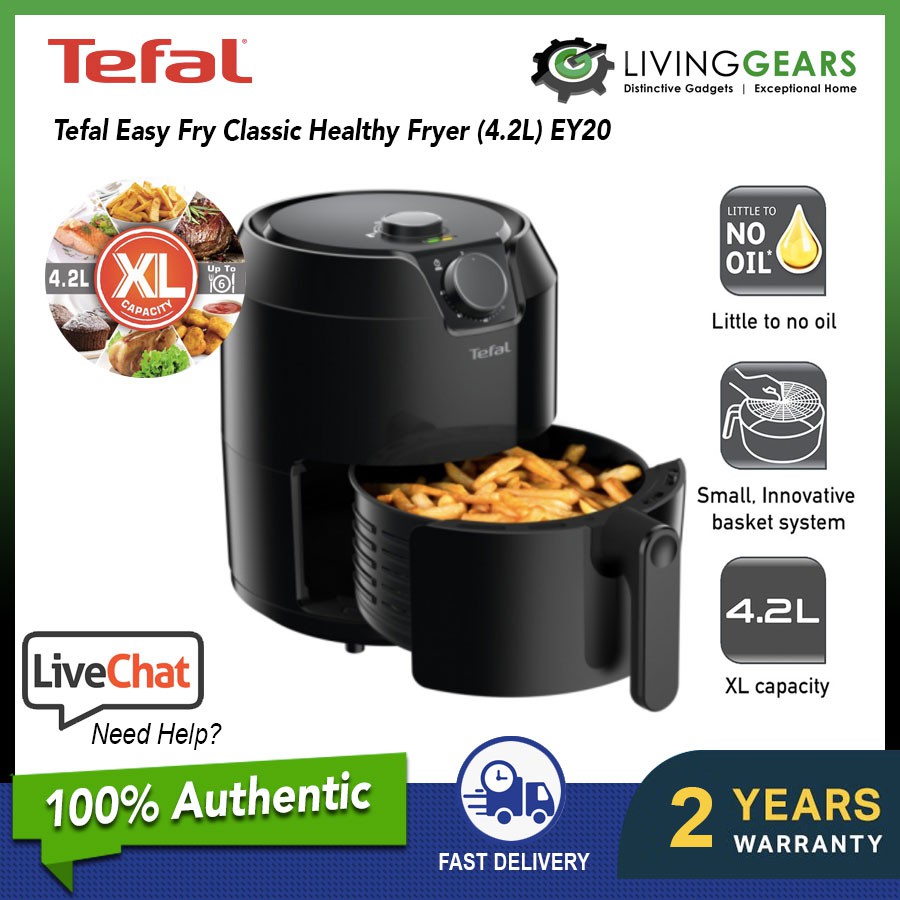 [FAST SHIP] Tefal Air Fryer 4.2L / A&S 4.0L / AF-501 5.5L Turbo Easy ...