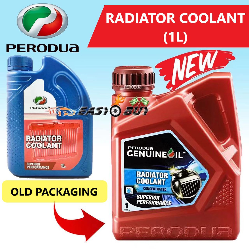 9004D-42000 Perodua radiator coolant (1 liter) for Myvi, Alza, Kancil,  Kelisa, Kenari, Aruz, Bezza, Viva, Axia