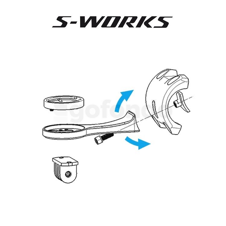 s works stem garmin mount