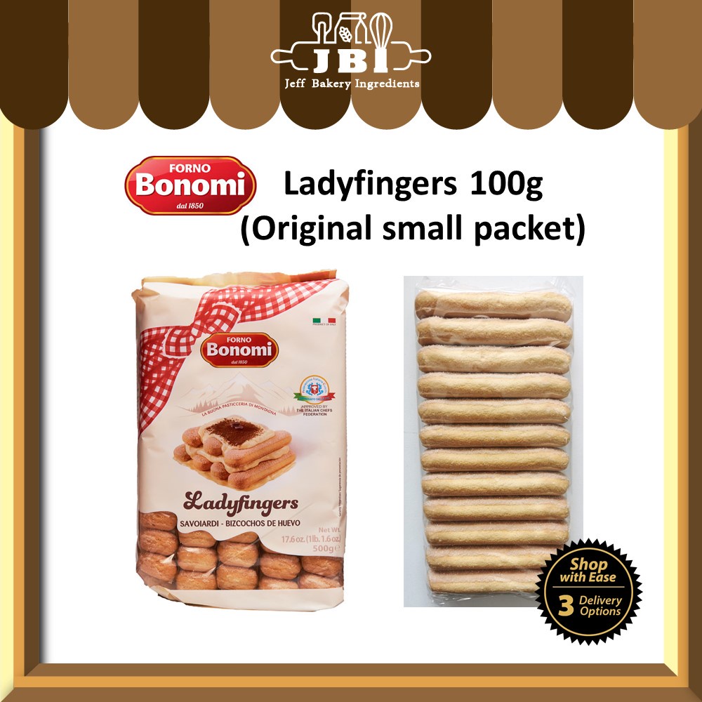 Bonomi Lady Finger Biscuits 100g (Tiramisu) Orignal small pack