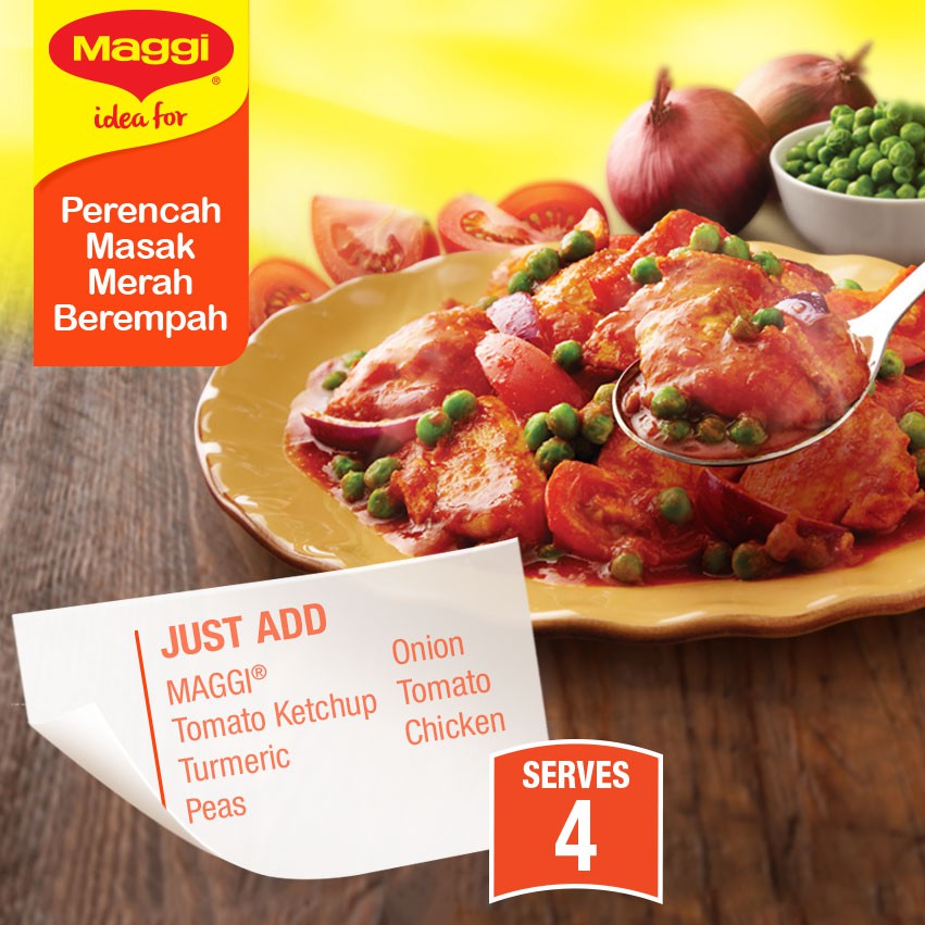 Maggi Masak Merah Recipe Mix 45g Shopee Malaysia