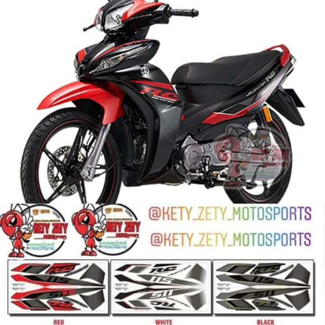 Stripe Stiker Jupiter Rc Lagenda 115 Shopee Malaysia