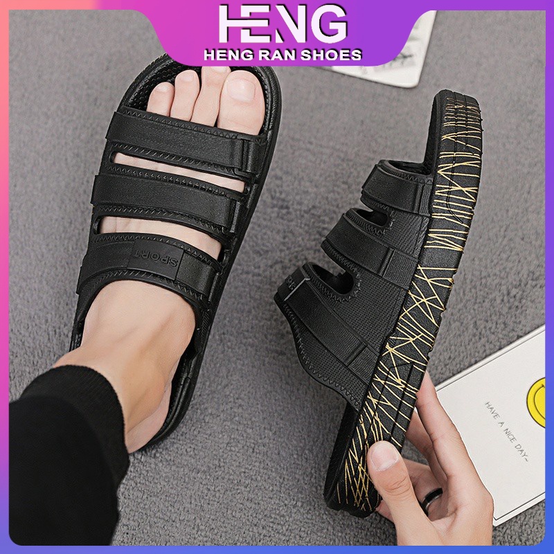 【Malaysia Ready Stock】HENGRAN Selipar Lelaki Men's Summer Outdoor Beach