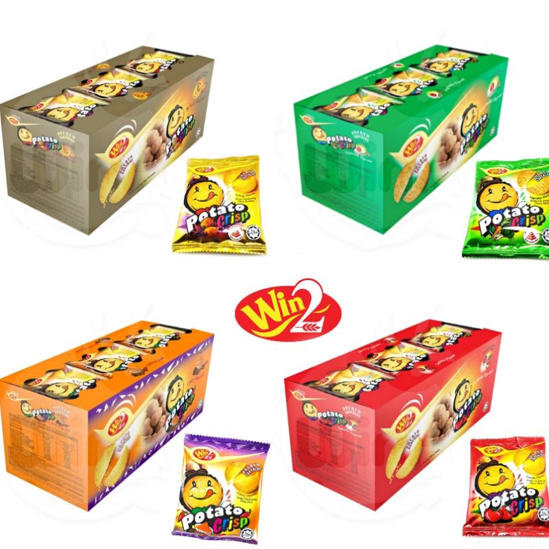 [TKM] Win2 Potato Crisp (20g x 30 Packs) | Shopee Malaysia