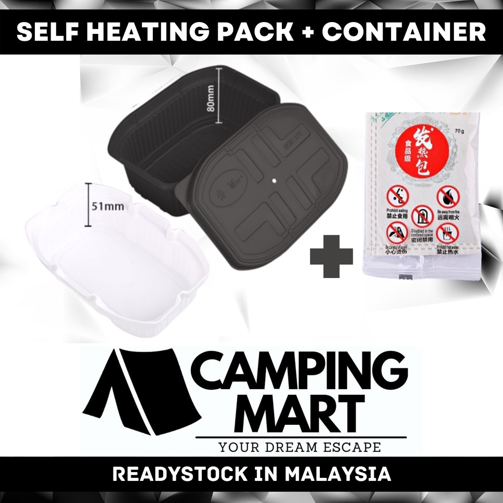 Heat Pad Self Heating Pad Flameless Food Cooking Tools Without PORTABLE Cooking Tools Heat Pack