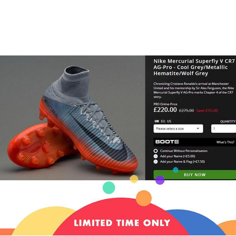 nike mercurial personalisation