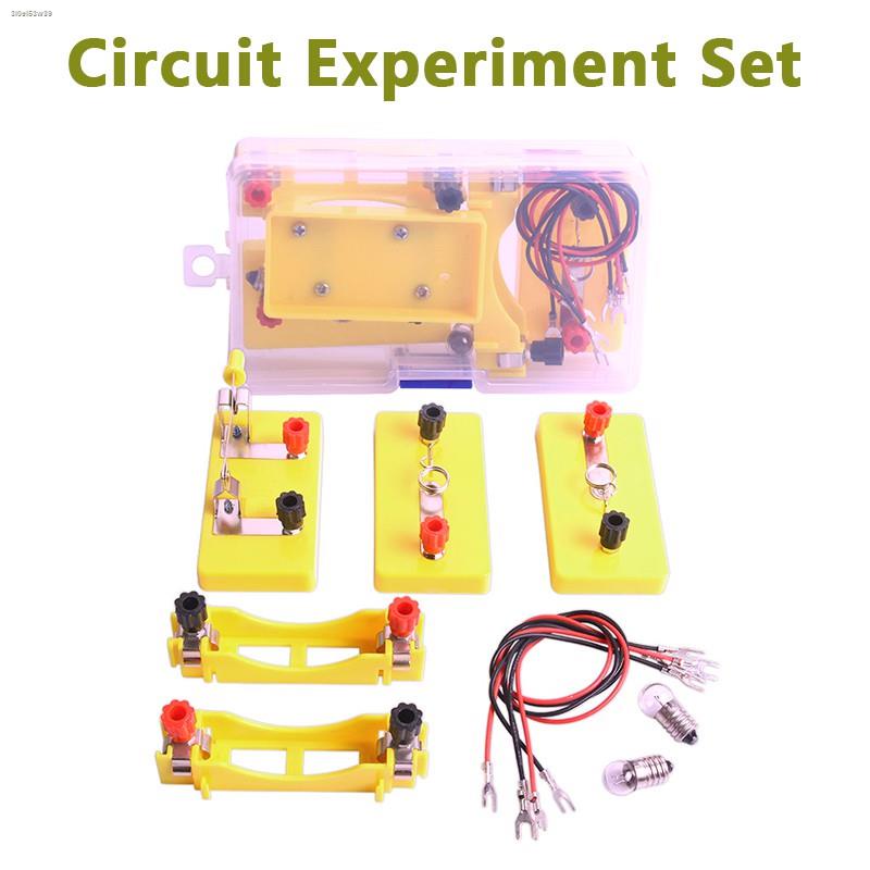 ♞✟✈Peralatan Eksperimen Fizik Litar Elektrik DIY Set Projek Sains untuk Sekolah Makmal