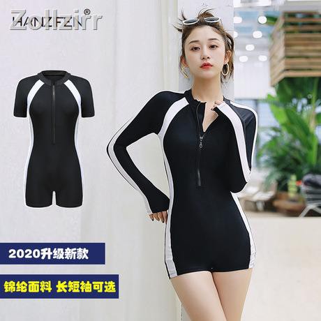 wetsuit style swimsuit
