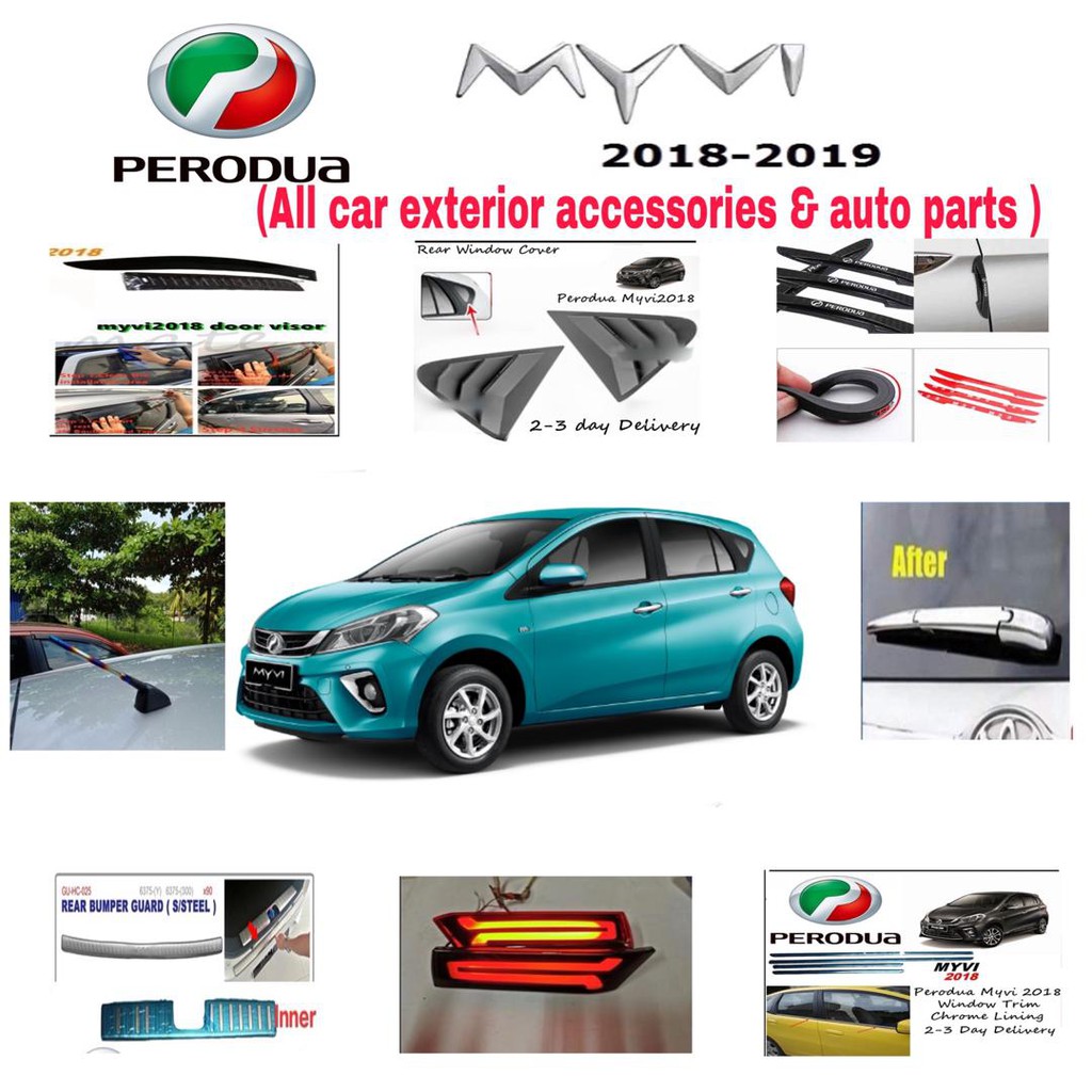 accessories car myvi