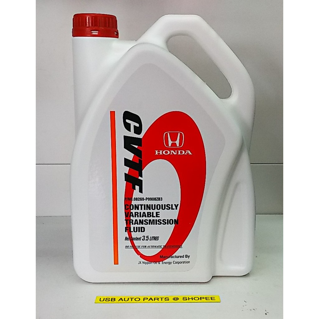 Original Honda CVT Continuously Variable Transmission Fluid 3.5 Litres CVTF