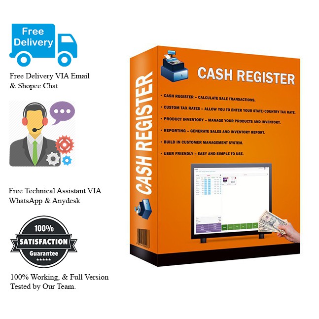 Cash Register Pro 2 2020 Full Version Shopee Malaysia