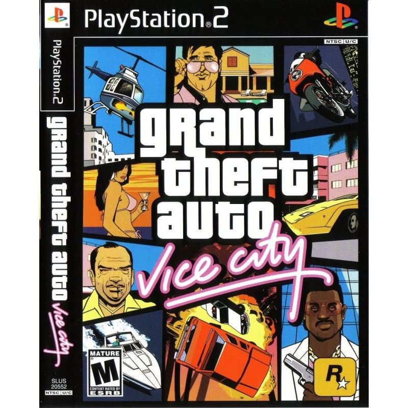 (PS2 CD DVD GAMES) GTA VICE CITY / GRAND THEFT AUTO VICE CITY | Shopee