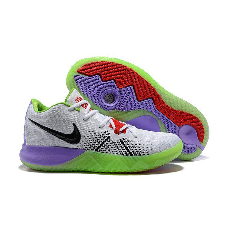 kyrie 4 purple and green