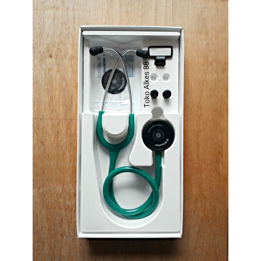 Stethoscope / Stethoscope Dupplex 2.0 Burgundy Green / Green Stethoscope / Quot; Rihayu - Germany