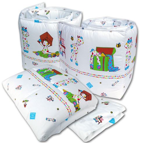 Bumble Bee 4pc Crib Set Bedding Set Shopee Malaysia