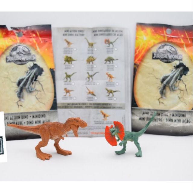 mini action dino jurassic world