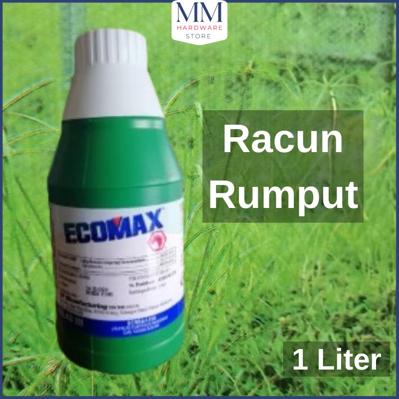 Weed Killer Ecomax Racun Rumput Lalang 1l Glyphosate 41 Shopee Malaysia