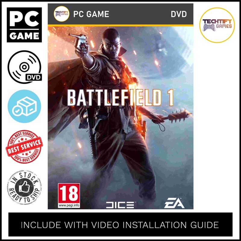 Pc Game Battlefield 1 Ultimate Edition Offline Dvd Shopee Malaysia