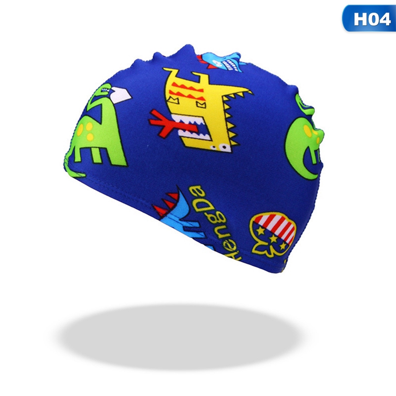 childrens fabric swimming hat