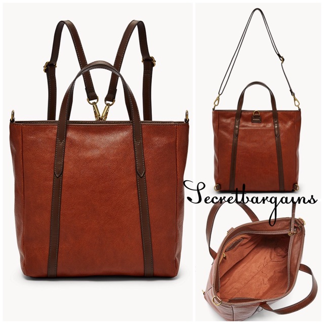 fossil convertible backpack