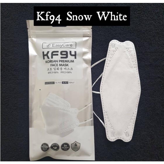 EASYCARE KF94 HEADLOOP MASK KF94 Hijab Mask Korea Adult Mask Head Loop