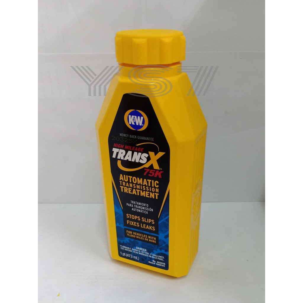 KW TransX HIGH MILEAGE ATF Automatic Transmission Treatment Oil Gear