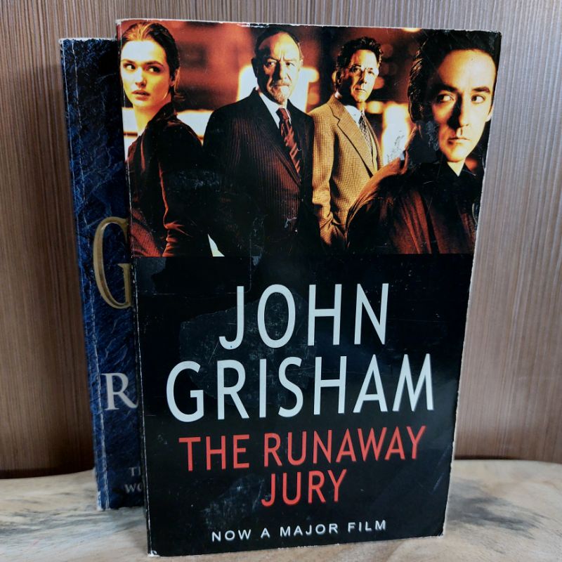 (LB) The Runaway Jury / The Client by John Grisham - Legal Thriller - Mystery Fiction Book (USED)