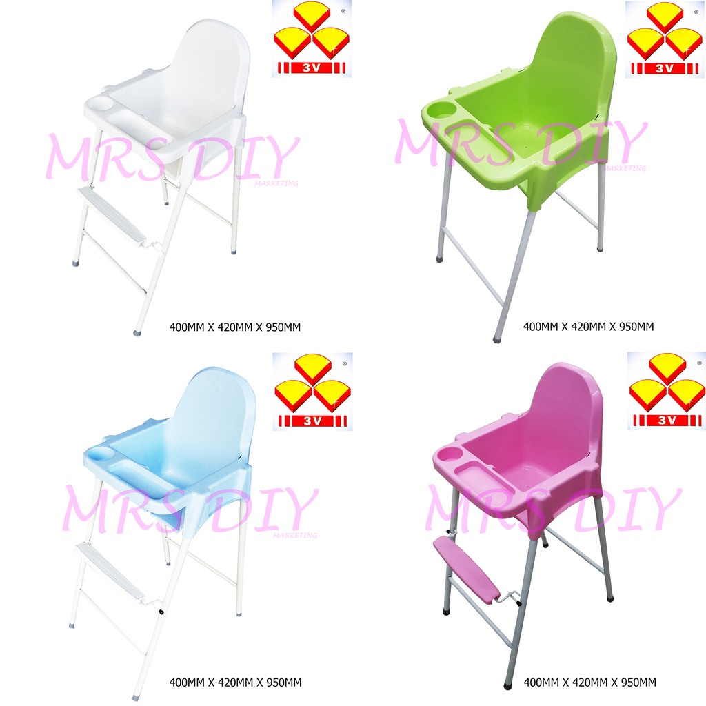 Mrs Diy Baby Chair Baby High Chair Kerusi Makan Baby All Types Colour Pre