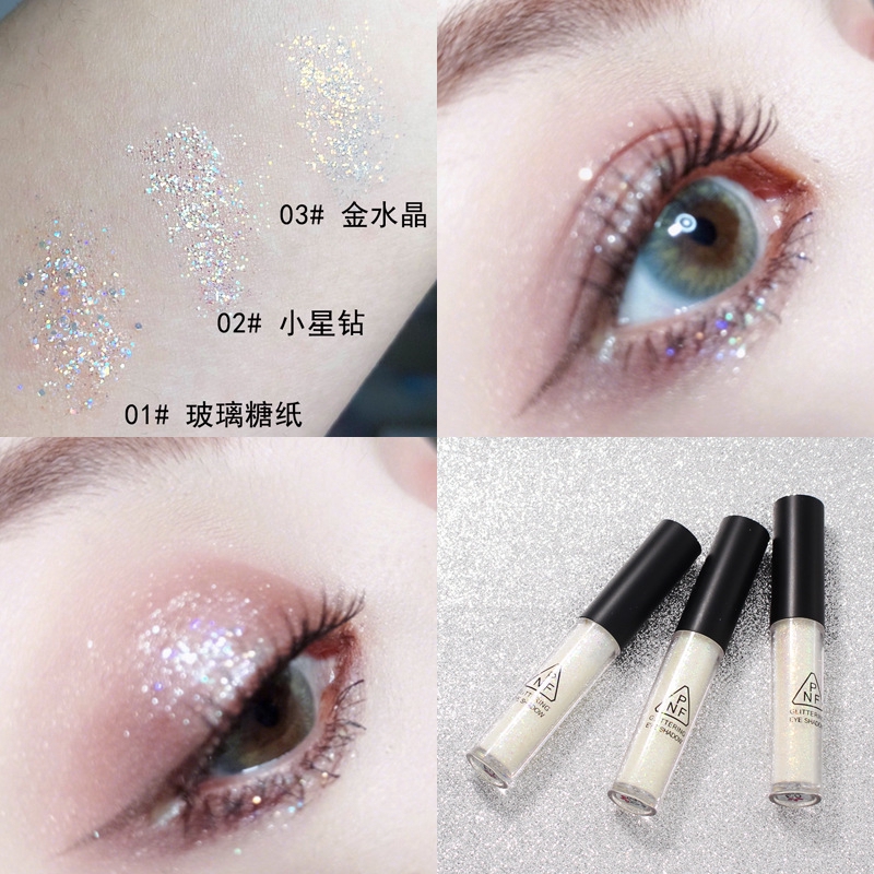 white liquid eyeshadow