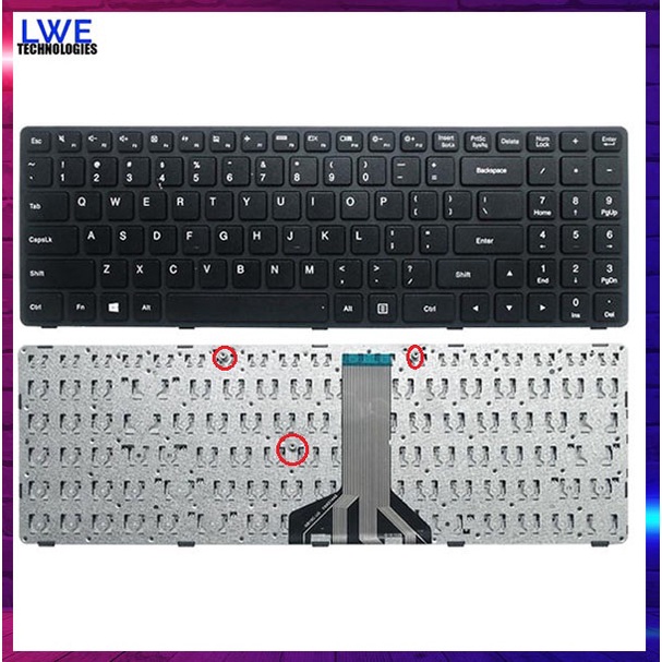 Lenovo Ideapad 100 15ibd 100 15ibd 100 15ikb Notebook Laptop Keyboard Shopee Malaysia