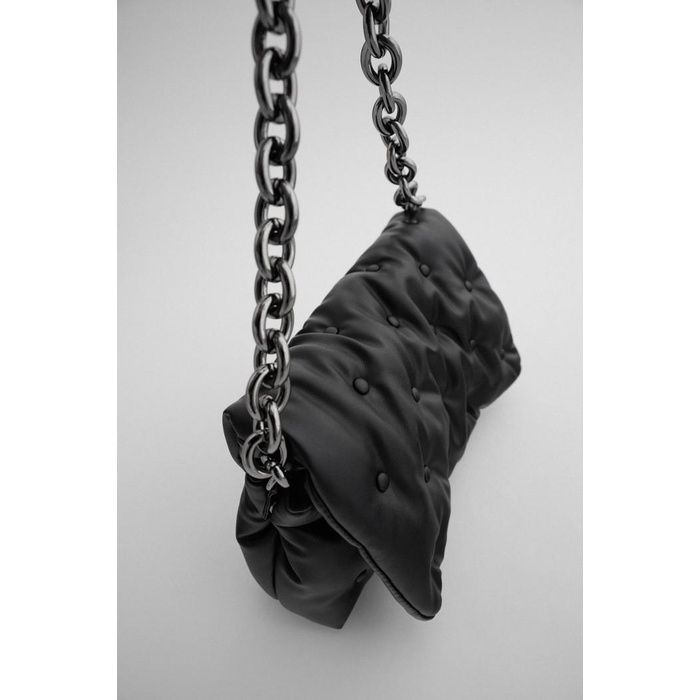 Zara QUILTED MAXI CROSSBODY BAG For Women Shopee Malaysia