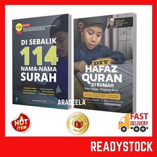 Buku DIY Hafaz Quran Di Rumah & Di Sebalik 114 Nama-Nama surah Al 