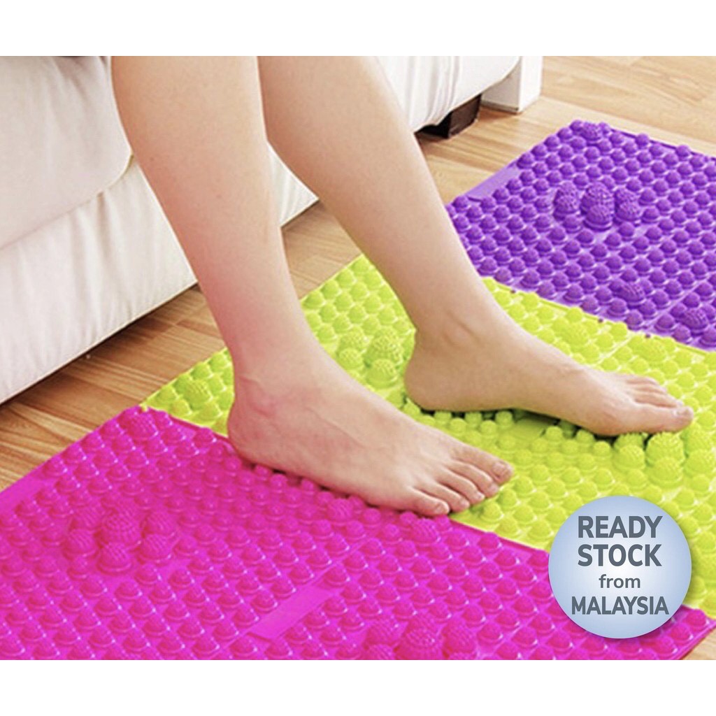 Running Man Healthy Foot Massage Pad Modern Acupressure Reflexology