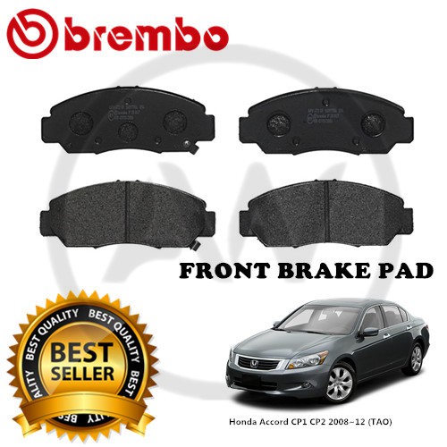 Brembo Honda Accord Tao Cp1 Cp2 2 0 2 4 2008 13 Front Rear Disc Brake Pad Shopee Malaysia