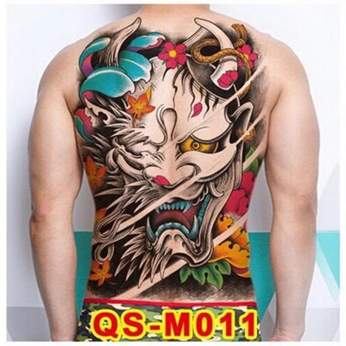 Tattoo / Temporary Tattoo / Temporary Tattoo / Back Tattoo 36X48 Cm