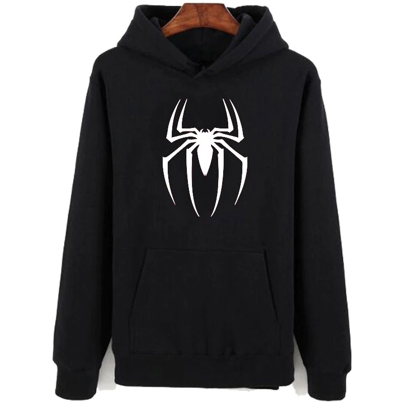 black spiderman hoodie