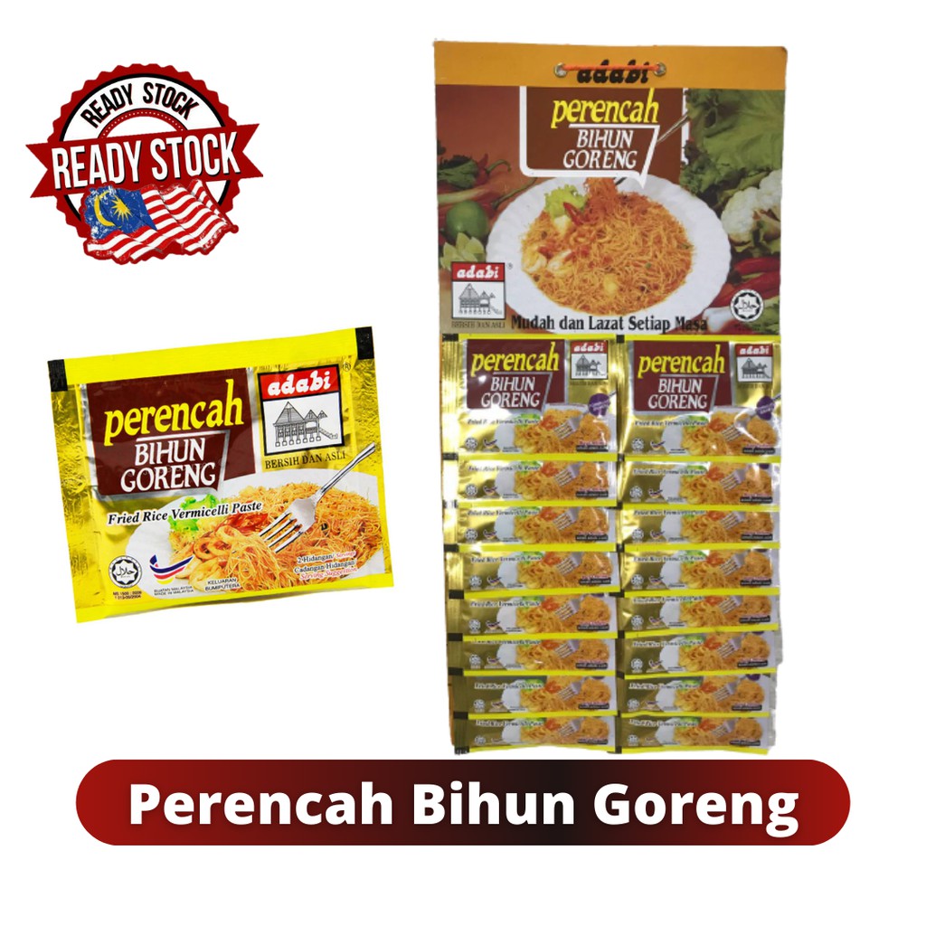 Perencah Bihun Goreng Adabi (1papan) | Shopee Malaysia