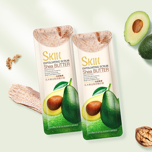 Fenyi Skin Exfoliating Scrub Shea Butter Small Pack Handy 3g | Shopee  Malaysia