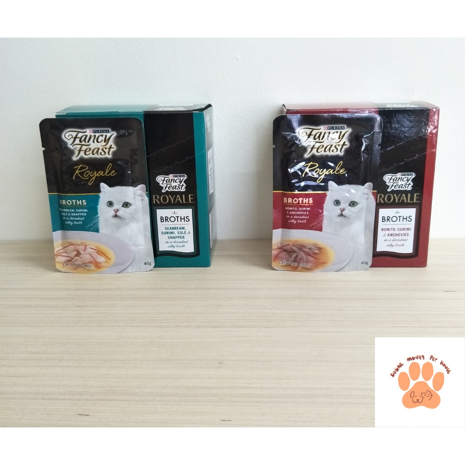 PURINA Fancy Feast Royale Feast Broth Cat Pouch (40g) Shopee Malaysia