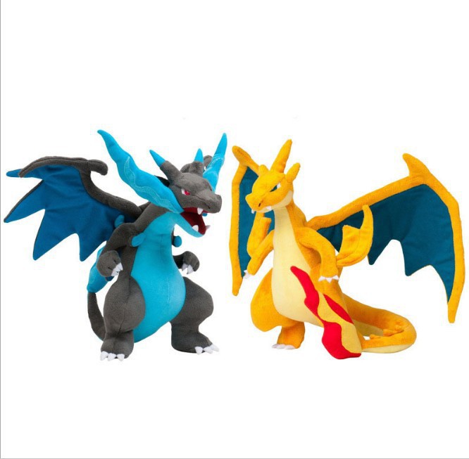 mega charizard x plush