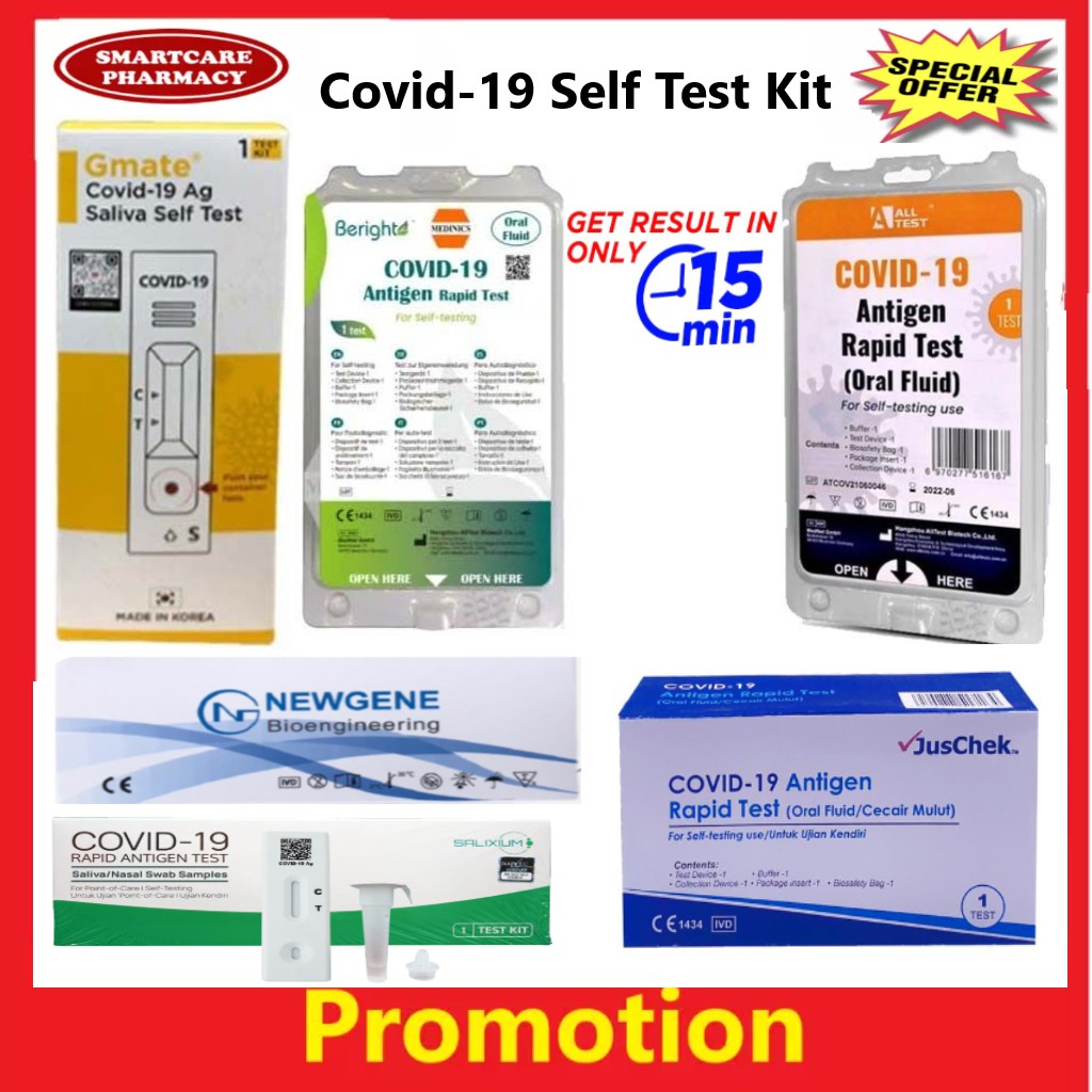 Covid test kit approved by kkm